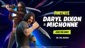 【フォートナイト X ウォーキング・デッド】ダリル・ディクソンとミショーンは明日登場!