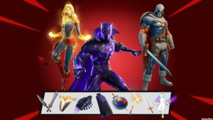 【フォートナイト】マーベル: ロイヤリティ&ウォリアーパックのスキンが復号化されました！