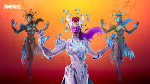 キューブクイーンがフォートナイト チャプター2 - シーズン8のバトルパスに出現