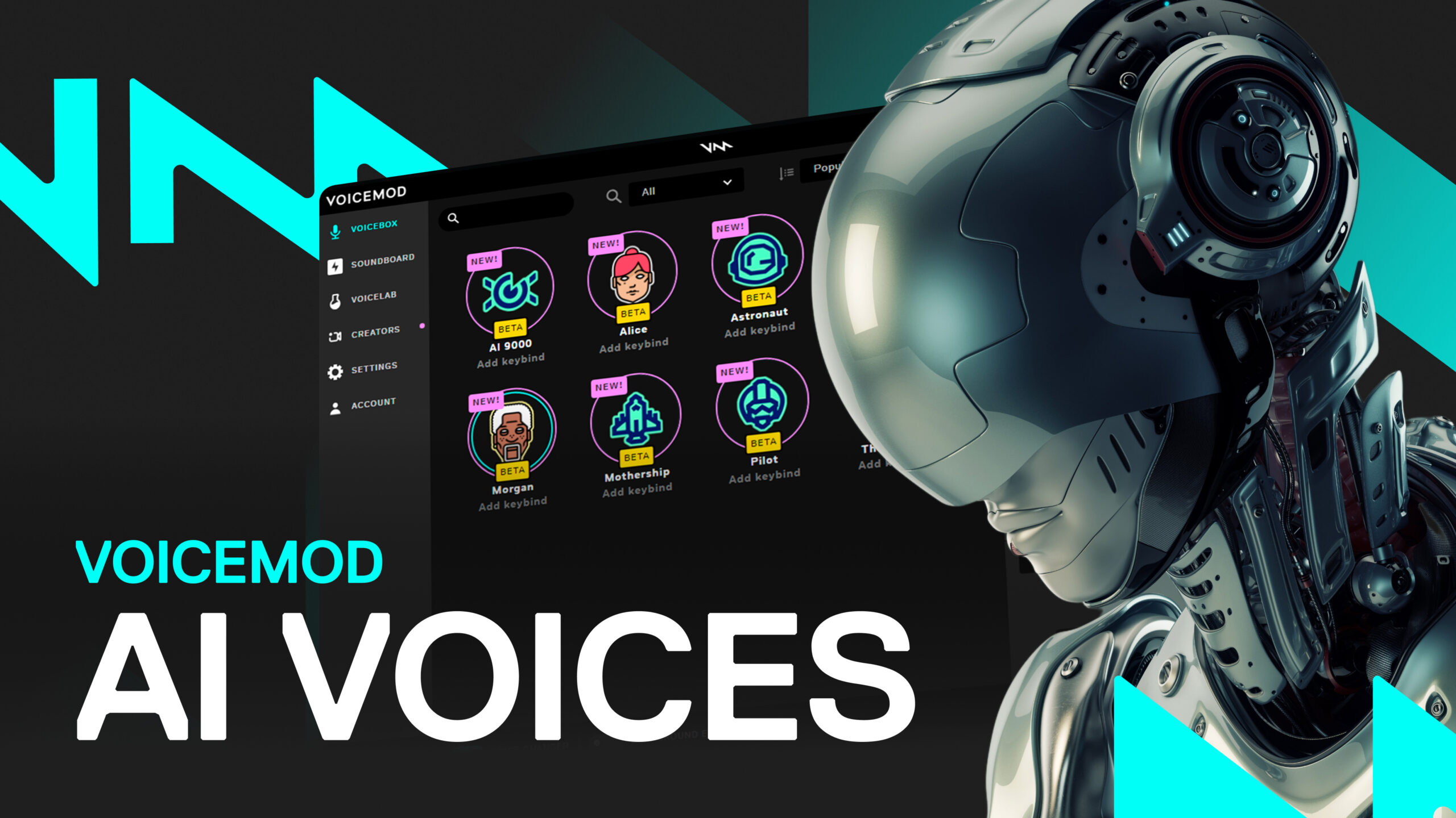 【PR】人気のボイスチェンジャーアプリ『Voicemod』が進化しAIボイスが登場！フォートナイトで使う方法を解説！