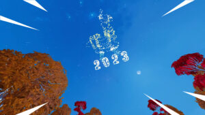 【フォートナイト】2023年へのカウントダウンが実装!大きな音がなったら空をみよう!