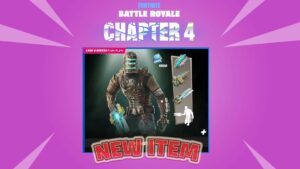 【フォートナイト】アイテムショップにアイザック・クラークがデッドスペースからやってきたぞ!