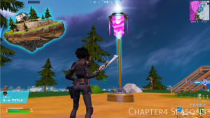 【フォートナイト】ストーム第4収縮で出現する浮島の旗のアイテムが追加!