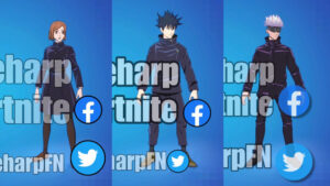 【リーク】フォートナイト X 呪術廻戦 コラボで登場するキャラクターが判明、伏黒恵、五条悟、釘崎野薔薇の3キャラが登場か