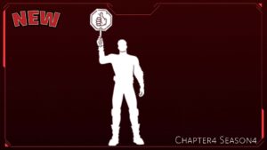 【フォートナイト】アイテムショップにチャプター4シーズン4のアップデート時に追加された新エモート「Goサイン」が登場!