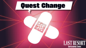 【フォートナイト】一部クエストが問題発生により置き換えられてる！