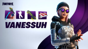 【フォートナイト】アイテムショップに海外のコンテンツクリエイター兼ストリーマーのVanessuh氏のロッカーが登場!