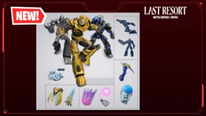 【フォートナイト】アイテムショップにトランスフォーマーがやってきた!