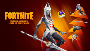 【フォートナイト】アイテムショップにやっとやってきったトライアークオーロラのレベルアップクエストパックが登場!物語の核となる彼女はどのように関わってくるのか