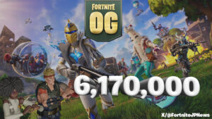 フォートナイトOGプレイヤー数が統計開始以降最高の390万人を記録