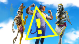 【フォートナイト】v27.10で導入された年齢制限(IARC)で使えるスキンに規制がかかり批判が殺到。