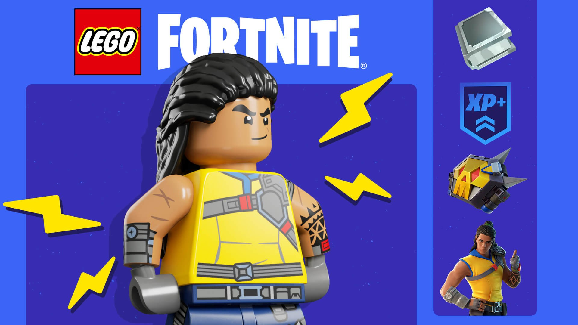 「LEGO Fortnite」のローンチ期間中に、ログインしたプレイヤーにクエストパックが無料配布！