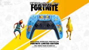『フォートナイト X PlayStation』限定版「フォートナイト」DualSense ワイヤレスコントローラーが発売!11月7日より発売開始