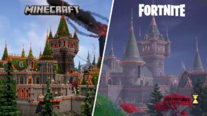 【フォートナイト】マインクラフトで「ドゥーム城」を完全再現したプレイヤーさん現れる!?