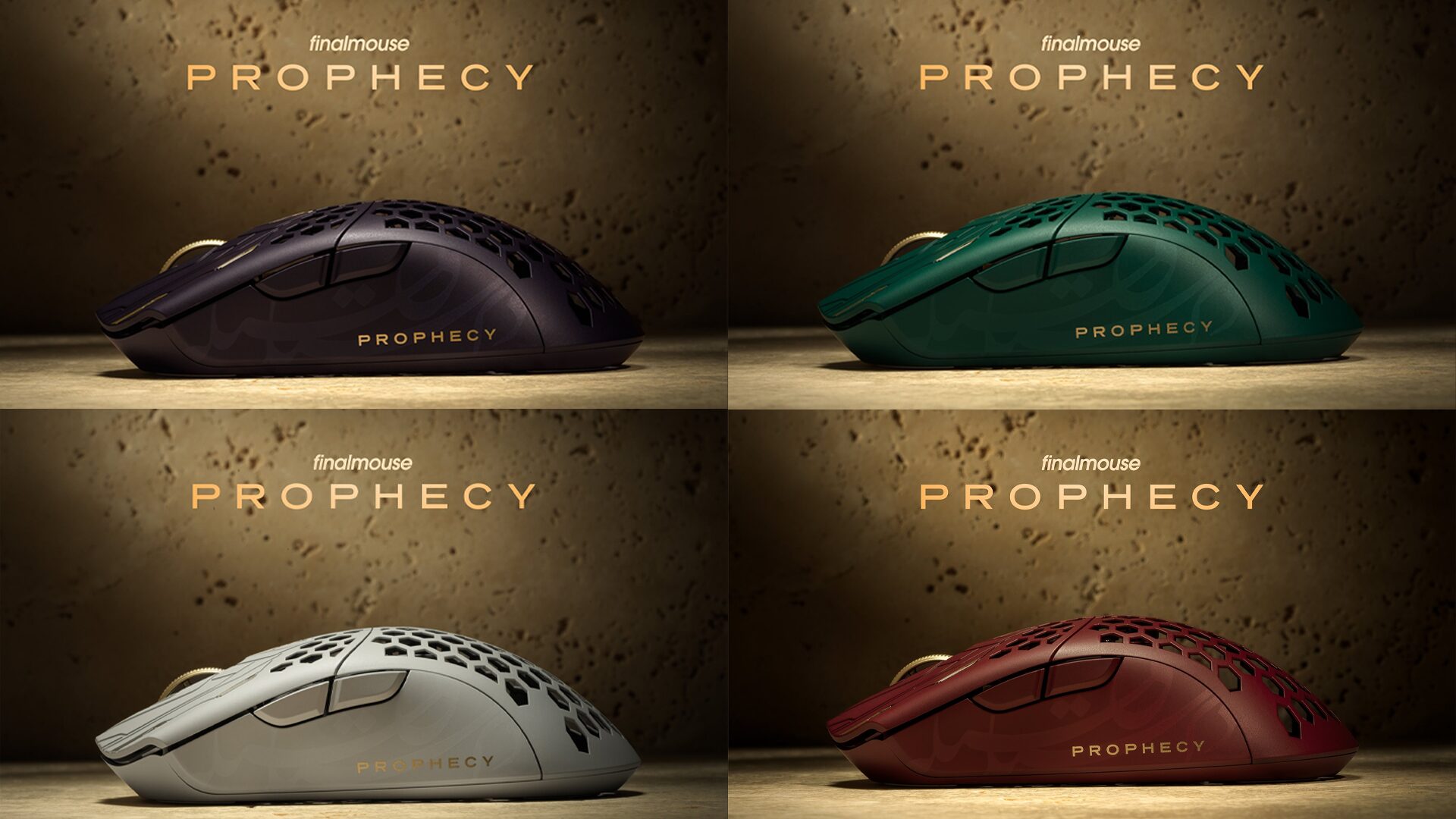 Finalmouse、10周年を記念した限定モデル「UltralightX Prophecy」を発表、Clix / Tfue / ScreaM / Tarikのコラボモデルが登場