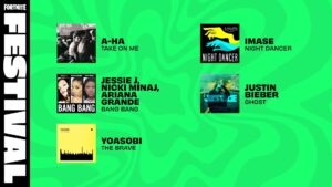 【フォートナイト】初の日本人アーティストの曲がFestivalに追加されることを受け、日本コミュニティでは今後の追加に期待の声