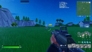 【フォートナイト】新モード「バリスティック」腰撃ちでまっすぐ撃つには、ストッピングが必要