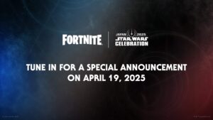 【速報】4月20日、日本開催「スター・ウォーズ セレブレーション ジャパン 2025」でフォートナイト X スター・ウォーズの発表が予定