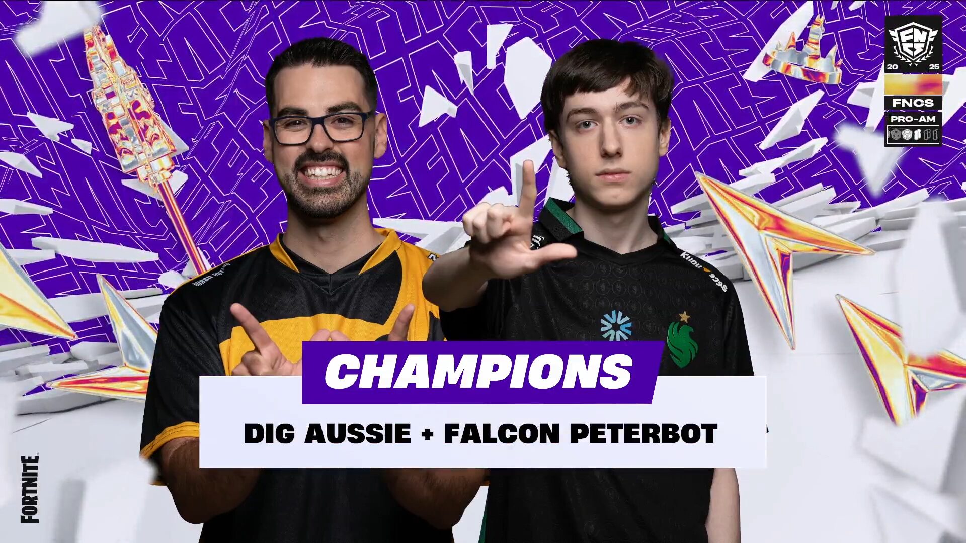 『FNCS Pro-AM』、Peterbot & Aussie Anticsデュオが優勝を果たす！ | フォートナイト 攻略情報サイト ...