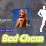 【フォートナイト】アイテムショップにSabrinaの「Bed Chem」がジャムトラック&エモートが登場!