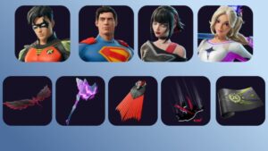 【フォートナイト】チャプター6 シーズン3のバトルパススキンが流出!スーパーマンやロビンなど豪華キャラが登場か?