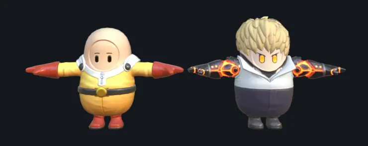 「フォートナイト X ワンパンマン」サイタマとジェノスがスキンとして登場か