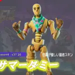 【フォートナイト】ダミーの新スキン「サマー・ダミー」がアイテムショップに登場!