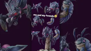 【フォートナイト】来シーズンに登場する"バグ(虫)"のビジュアルにプレイヤーからは「キモい」「来シーズンプレイできないかも」といった声が上がる