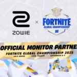 【フォートナイト】モニターで有名なZOWIEがFNCSグローバルチャンピオンシップ2025で使われることが判明!リフレッシュレート400Hzでバトルは新次元へ