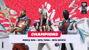 FNCS グローバルチャンピオンシップ2025へアジアから出場するチームが確定、「Rise、Yuma、Koyota」、「らいと、らぜる、ていてい」「みりむ、wickesy、ぶゅりる」の3トリオが出場決定