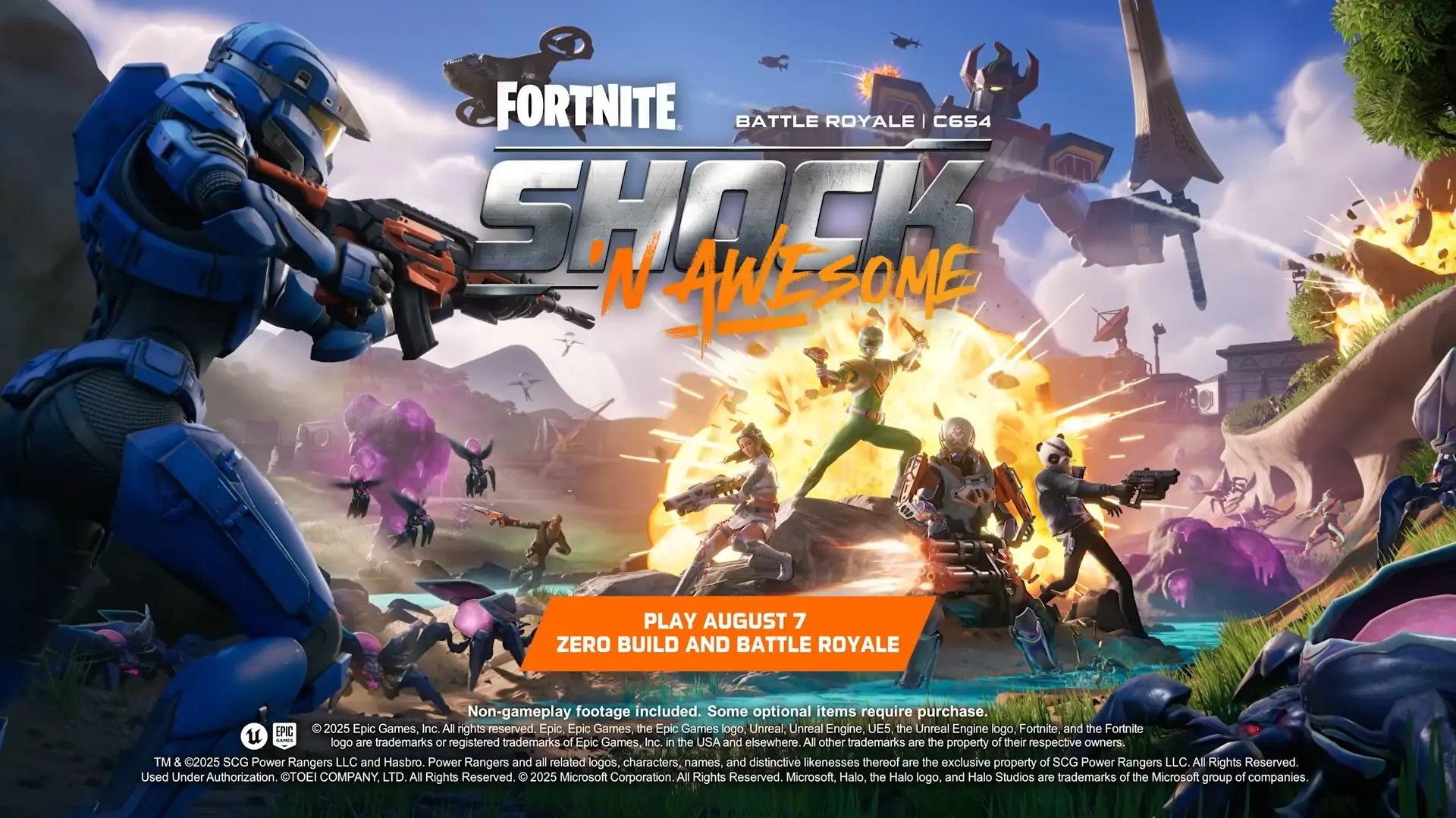 【フォートナイト】チャプター6 シーズン4: Shock ‘N Awesomeのトレーラー動画が公開!