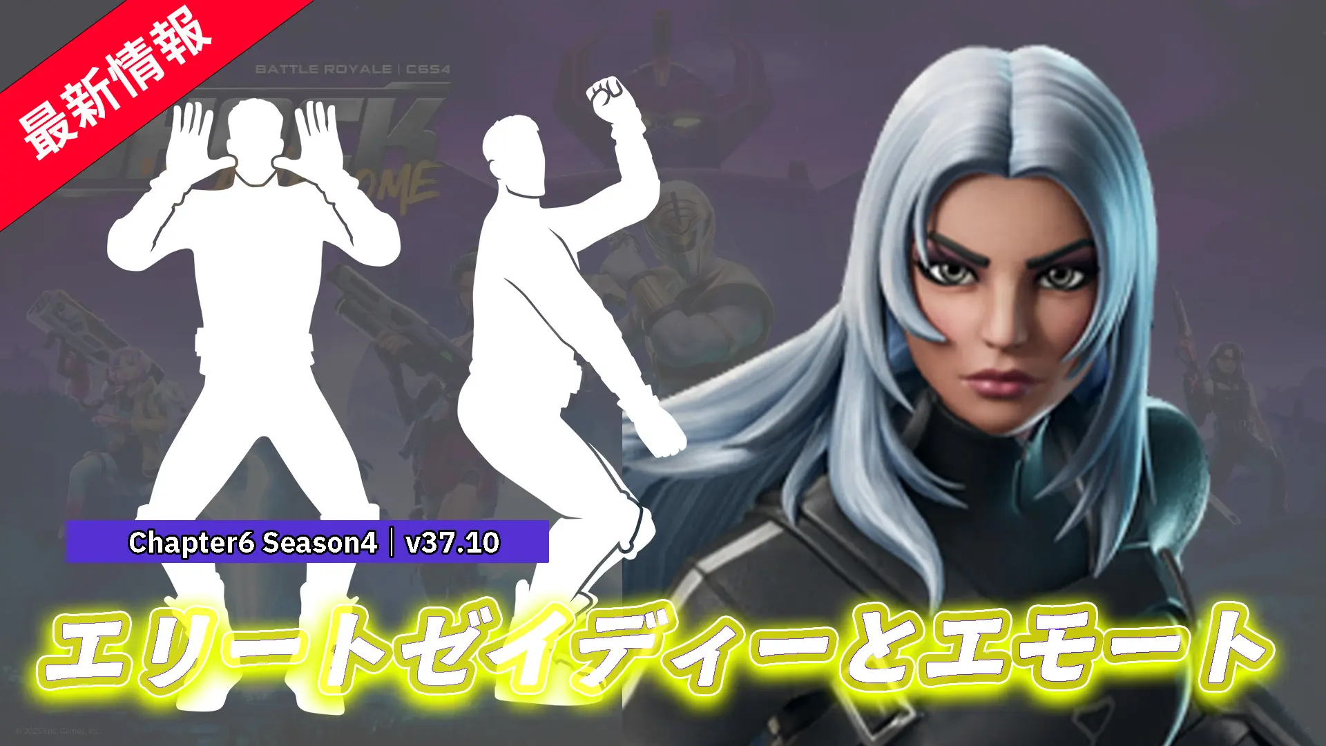 【フォートナイト】アイテムショップにランクの「エリートゼイディー」他が登場!