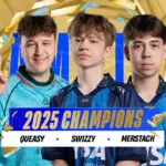 『フォートナイト グローバルチャンピオンシップ 2025』SwizzY & Queasy & Merstachトリオが僅差を制して優勝!