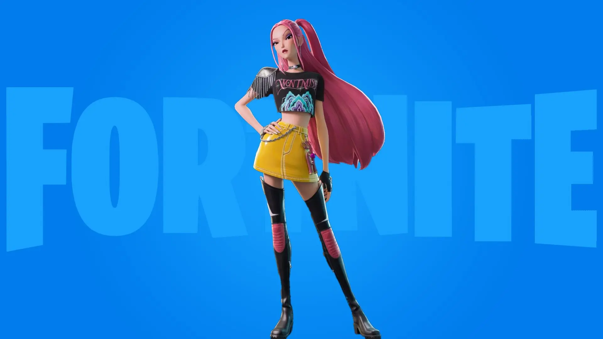 【フォートナイト】「KPOPガールズ! デーモン・ハンターズ」コラボで登場するキャラクター「ミラ」のビジュアルが公開