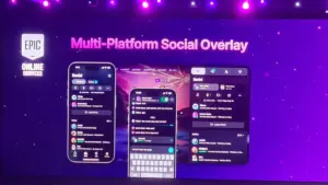 Epic Games、今後スマホなどでも利用できる「マルチプラットフォーム ソーシャルオーバーレイ」をリリースへ