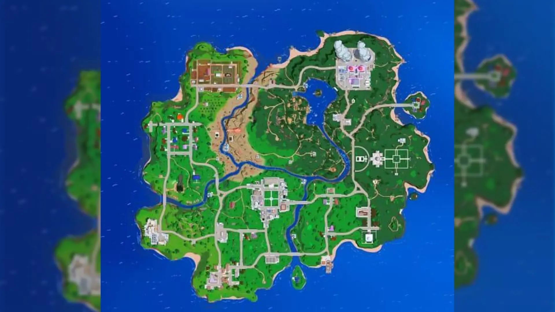 【フォートナイト】来シーズンの新マップが流出 舞台はスプリングフィールドに