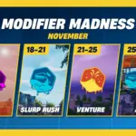 【フォートナイト】リロードで期間限定イベント「モディファイア・マッドネス」が開催　11月15日より特殊ルールが順次適用