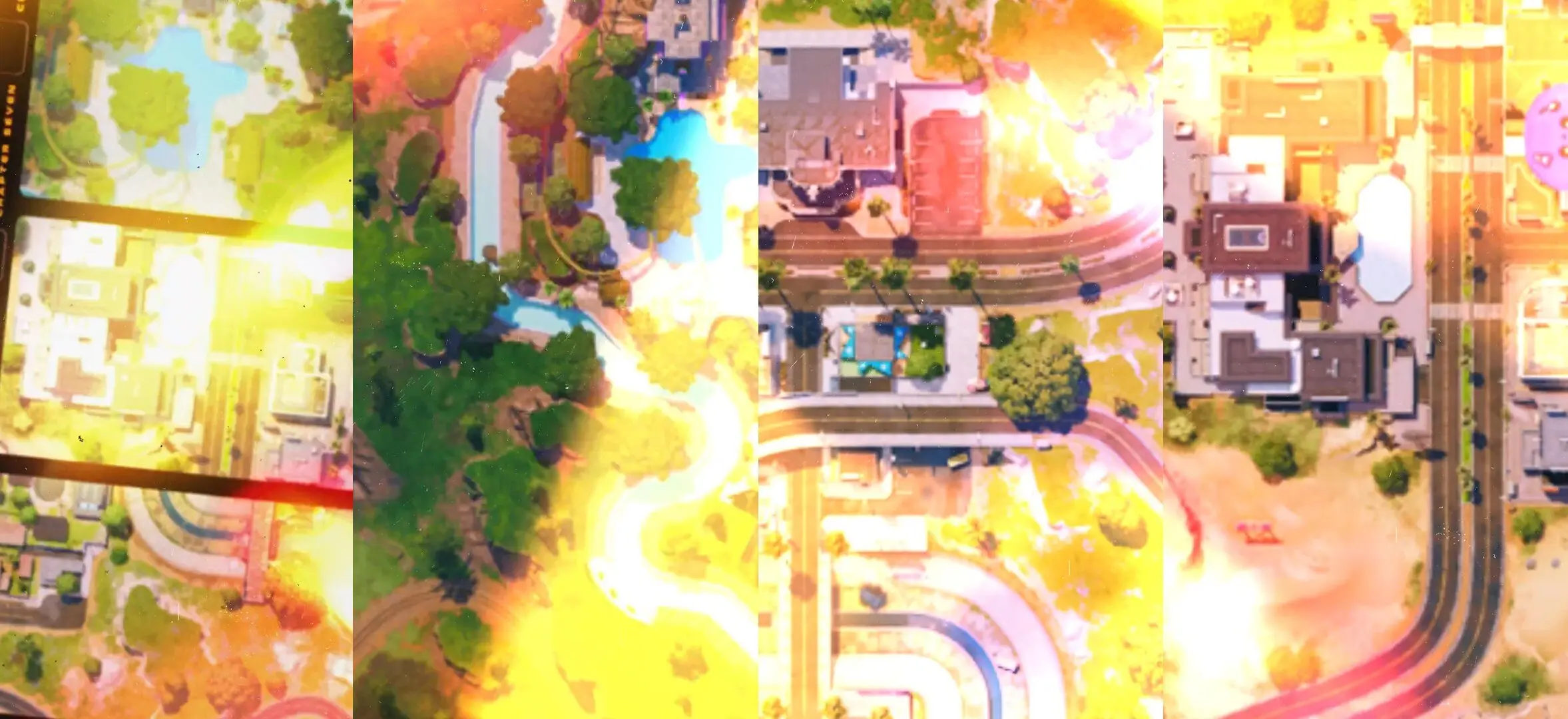 【フォートナイト】チャプター7の注目スポットが公開！舞台はロサンゼルスに？砂漠エリアが確認され話題に