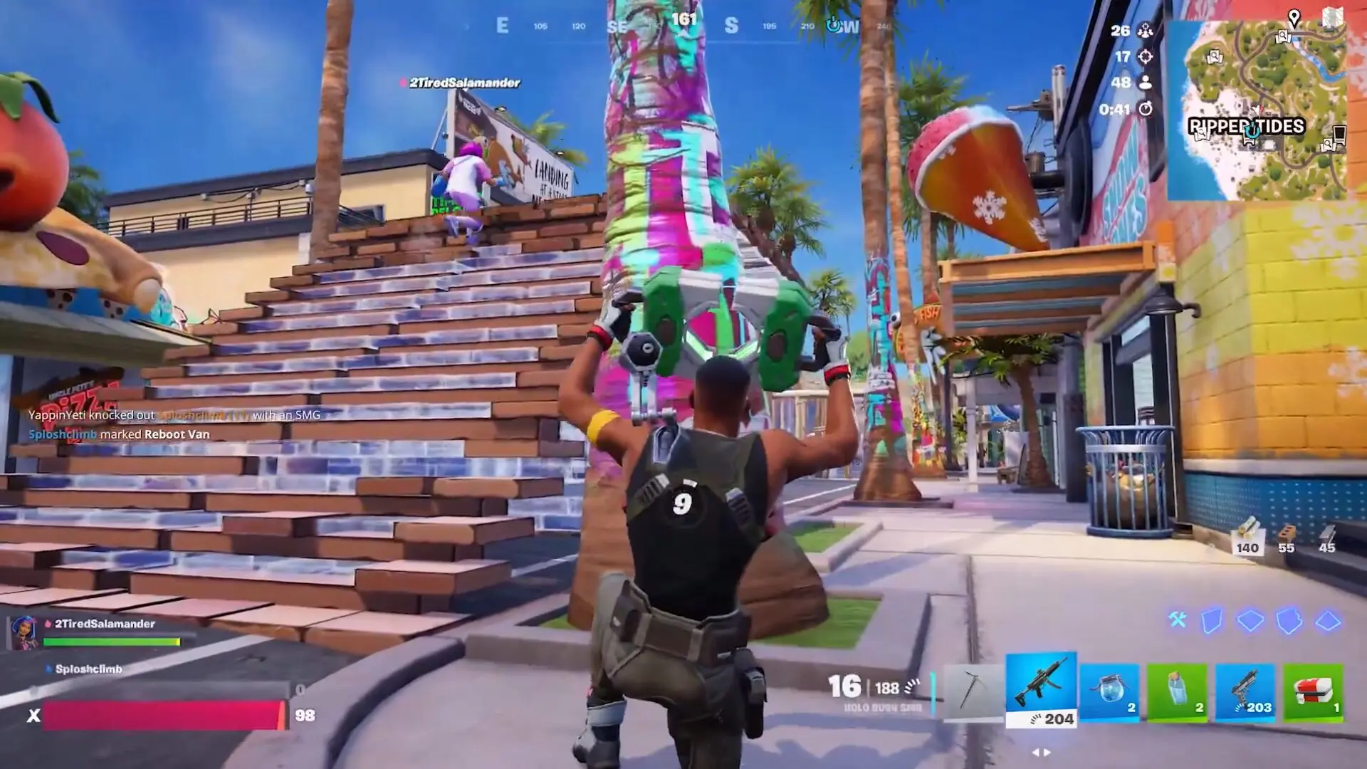 【フォートナイト】チャプター7新登場！自己蘇生デバイスでダウンからの復活が可能に