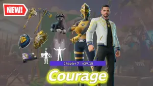 【フォートナイト】海外の有名ストリーマー「CouRage」がアイテムショップに登場!