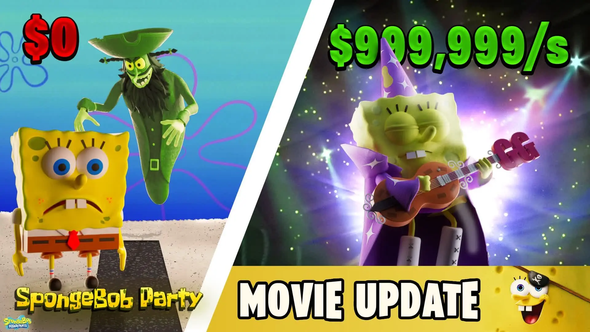 【フォートナイト】スポンジボブの公式クリエイティブマップが登場!「SpongeBob Party」が公開