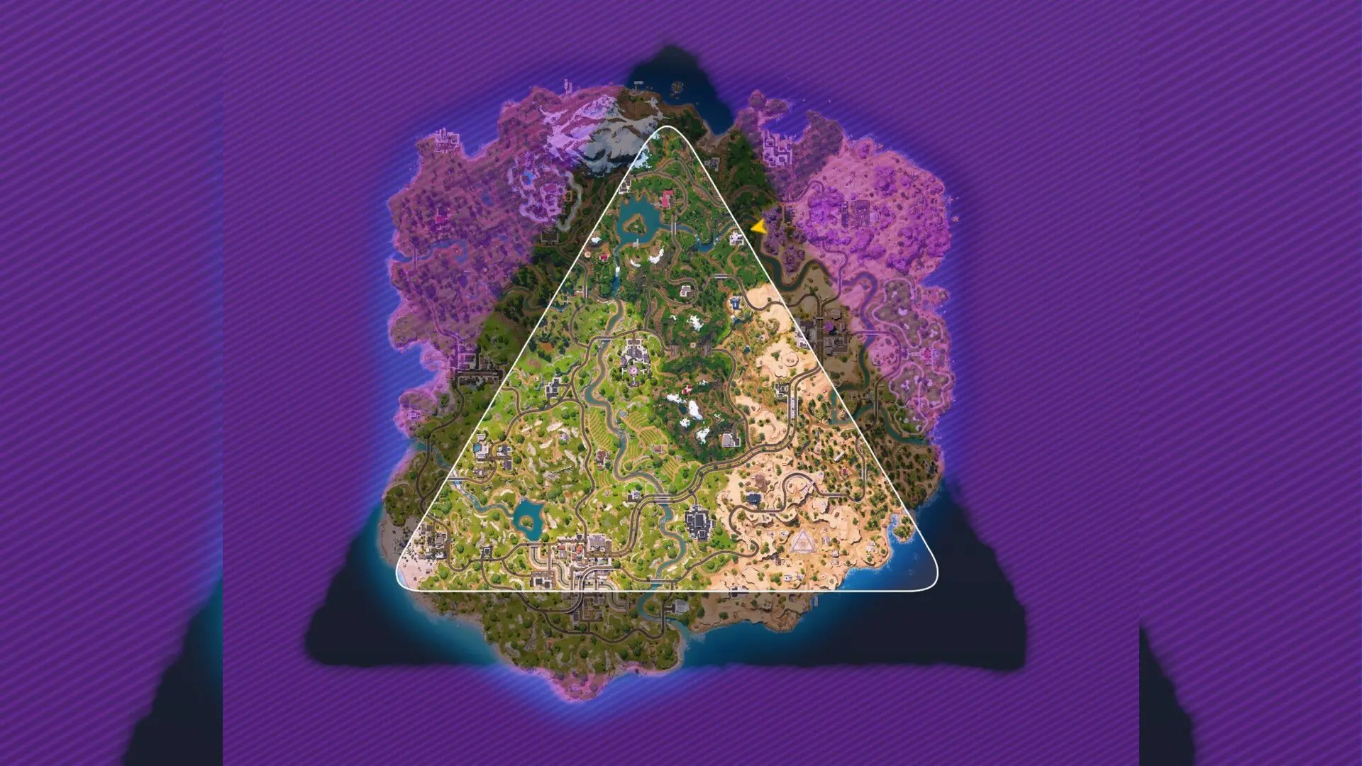 【フォートナイト】三角形のストームの出現率が上昇、1%から5%に変更