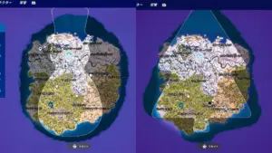 【フォートナイト】クリスマスツリーや雪だるま型のストームが出現?ウィンターフェスト限定演出か