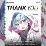 「QT DIG∞」Meremが脱退、競技シーン引退を発表｜約6年間のキャリアに幕