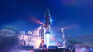 【フォートナイト】2月20日午前8時にバトルロイヤル島で異変　「ビジターのロケット着陸」ミニイベントが突如開催、物語はさらなる局面へ