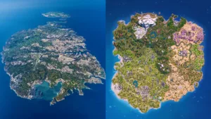 マルタ共和国の空撮写真がフォートナイト島に激似と話題　バトルバス合成画像が爆発的拡散