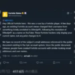 フォートナイトに「エプスタイン」の影？ 拡散された生存説の真相と、名前変更機能を悪用した「いたずら」の正体