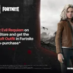 【フォートナイト】最新作『バイオハザード レクイエム』購入特典として新スキン「グレース・アッシュクロフト」が2月27日より配布へ、3月1日よりアイテムショップにも登場