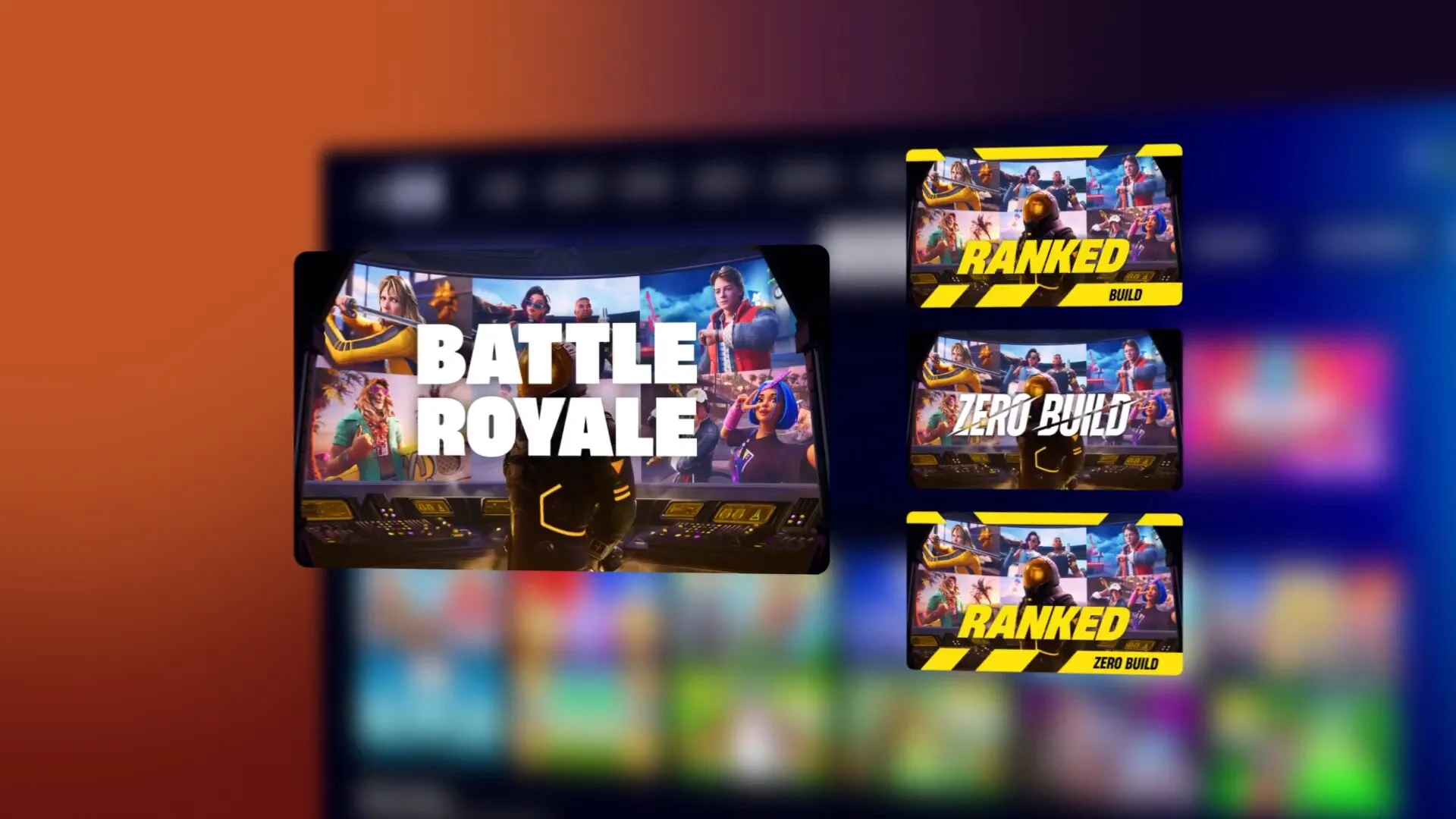 【フォートナイト】ディスカバーが進化!v39.40で「タイル統合」が実施。モード選択がよりシームレスに!