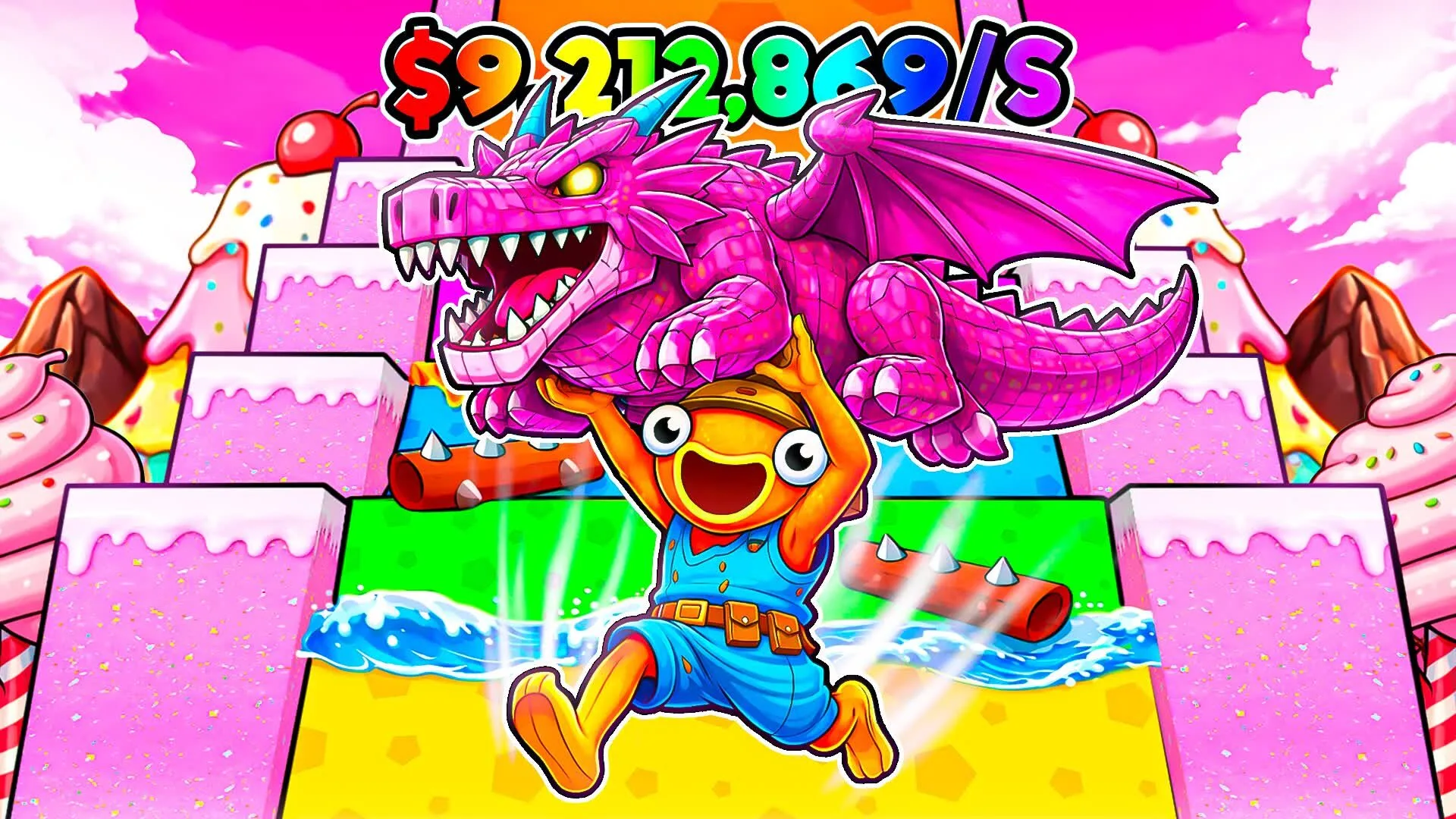 【フォートナイト】ゴーアップフォーブレインロット(GO UP FOR BRAINROTS)の遊び方、使用できる最新コードまとめ